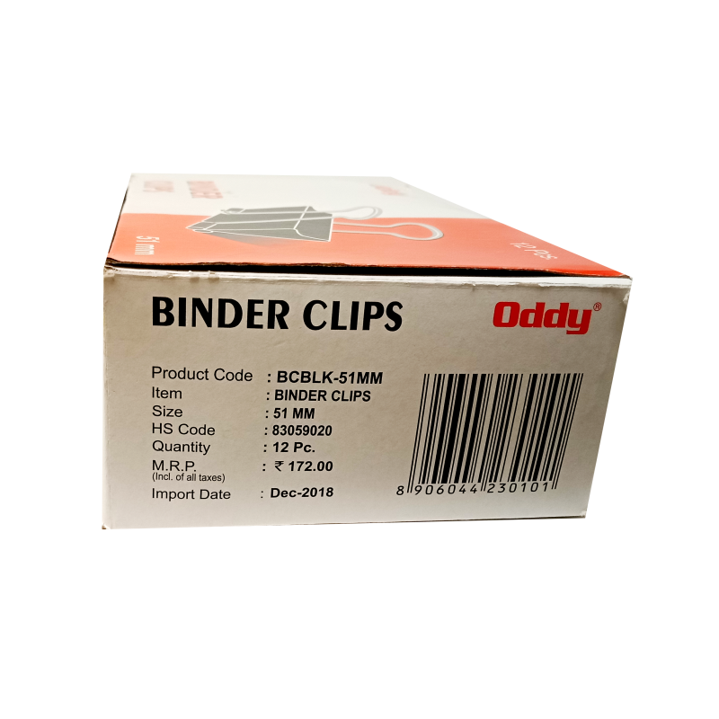Oddy Binder Clip 25mm (Set of 6 Dozen)
