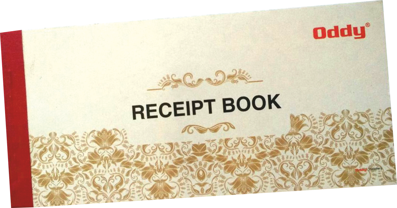 Receipt Book by Oddy